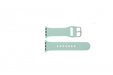 Bracelet de montre Montre intelligente Universel App.watch.7-8.le.11LI Silicone Vert menthe 34mm