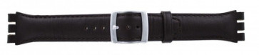 Bracelet de montre Swatch (alt.) 51643.03.19.C Cuir Brun 19mm