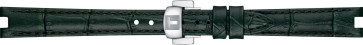 Bracelet de montre Tissot T600049238/T1260101611302 Cuir Vert 12mm
