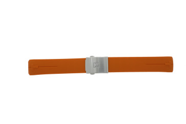 Tissot bracelet de montre T047.420.1 T-Touch Expert - T603026664 Plastique Orange 21mm