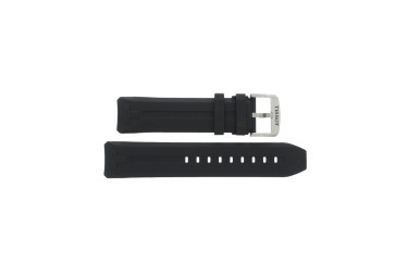 Bracelet de montre Montre intelligente Tissot T603044330 / T1214204705105A Caoutchouc Noir 23mm