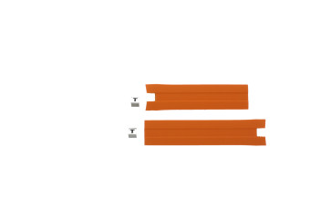 Bracelet de montre Tissot T076.417.A PRS 330 / T610032877 Caoutchouc Orange 21mm