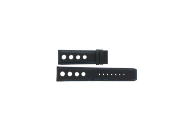 Bracelet de montre Tissot T1004273620100 / T610037467 Cuir Noir 22mm