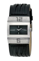 Bracelet de montre Breil TW0461 Cuir Noir 30mm