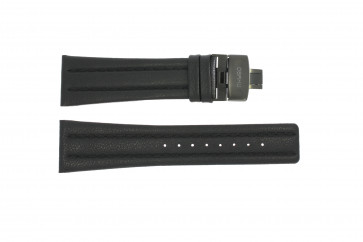 Bracelet de montre Obaku V108-G Cuir Noir 28mm