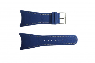 Bracelet de montre Obaku V109 Cuir Bleu