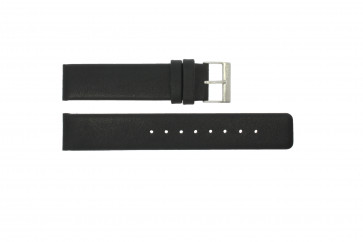 Bracelet de montre Obaku V112 Cuir Noir 20mm