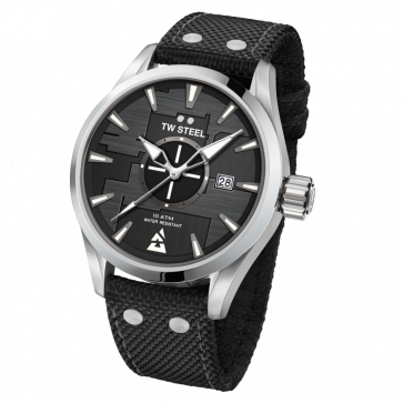 Bracelet de montre TW Steel VS99 Nylon Noir