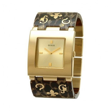 Bracelet de montre Guess W12502L1 Plastique Brun
