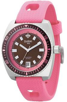 Bracelet de montre Zodiac ZO2270 Caoutchouc Rose 20mm