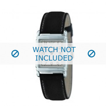 Armani bracelet de montre AR-0224 Cuir Noir 18mm 