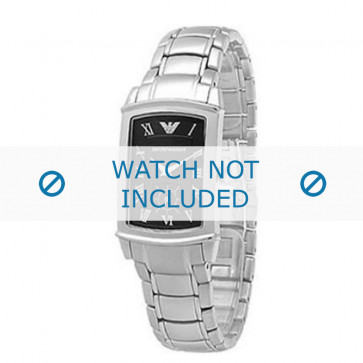 Armani bracelet de montre AR-0246 Métal Argent 16mm 
