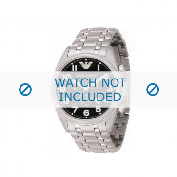 Armani bracelet de montre AR-0508 Métal Argent 23mm 