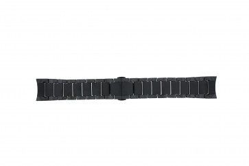 Armani bracelet de montre AR1451 Céramique Noir 24mm 