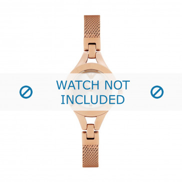 Bracelet de montre Armani AR7362 Acier inoxydable Rosé 4mm