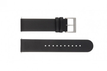 Bracelet de montre Mondaine A132.30348.11SBB / A627.30303.11SBB / BM20001V Cuir Noir 20mm