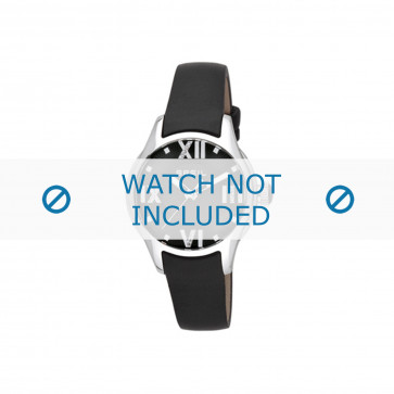 Bracelet de montre Breil TW0780 / F660013745 Cuir Noir 16mm