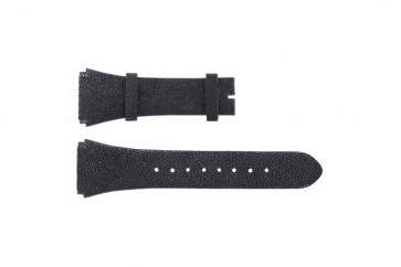 Breil bracelet de montre BW0384 Cuir Noir 25mm 