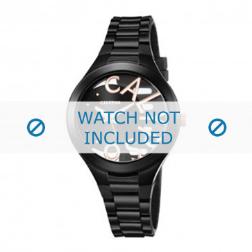 Calypso bracelet de montre K5678-8 Plastique Noir