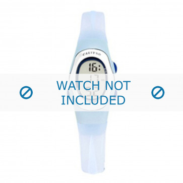 Bracelet de montre Calypso K6018-6 Plastique Bleu clair 7mm