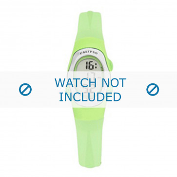Calypso bracelet de montre K6018-9 Caoutchouc Vert