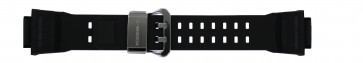 Casio bracelet de montre GW-9400-1 / 10455201 Silicone Noir 19mm