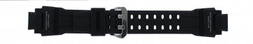 Casio bracelet de montre GA-1000-1AV Silicone Noir 22mm 