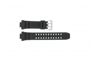 Casio bracelet de montre G-1000-1A En caoutchouc Noir 14mm 