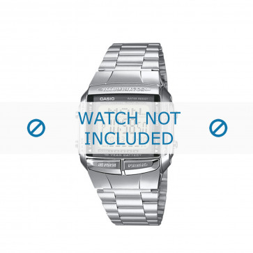 Bracelet de montre Casio DB-360N-1AEF / DB-360N-1A / 10334579 Acier Acier 18mm