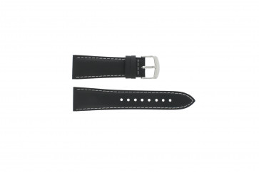 Casio bracelet de montre EF-509L-1AVF Silicone Noir 25mm 