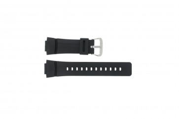 Casio bracelet de montre G-100-1BV Silicone Noir 16mm