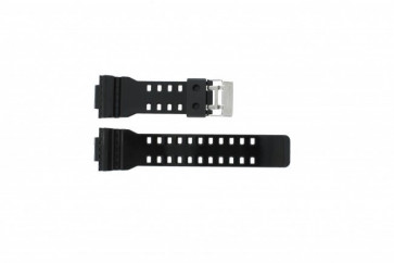 Casio bracelet de montre GA-100CS-7A En caoutchouc Noir 16mm 