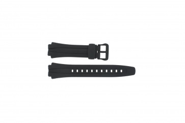 Casio bracelet de montre AQ-160W-1BV Silicone Noir 17mm 