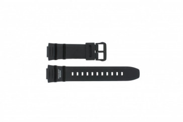 Casio bracelet de montre WV-200E-1AV EF / WV-200A-1AV / WV-200U-1AV / AE-2000W-1AV - AE-2100W-1AV -  Caoutchouc Noir 16mm