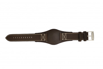 Fossil bracelet de montre CH2599 Cuir Brun foncé 22mm 