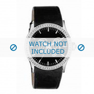 Bracelet de montre Dolce & Gabbana DW0267 Cuir Noir 24mm