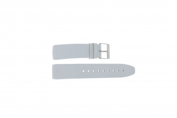 Davis bracelet de montre BB1544 Cuir Blanc 22mm 