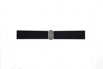 Davis bracelet de montre BB0881 En caoutchouc Noir 22mm 