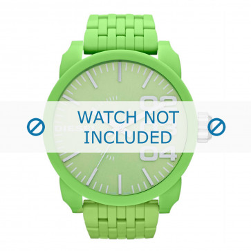Diesel bracelet de montre DZ1574 Plastique Vert 28mm