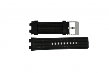 Bracelet de montre Diesel DZ4118 / DZ4119 Cuir Noir 20mm