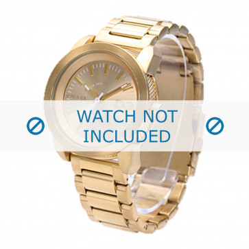 Diesel bracelet de montre DZ5234 Acier inoxydable Or 20mm