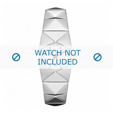 Diesel bracelet de montre DZ5326 Acier inoxydable Argent 19mm