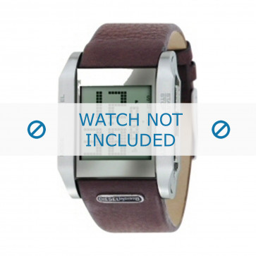 Diesel bracelet de montre DZ7078  Cuir Brun 27mm
