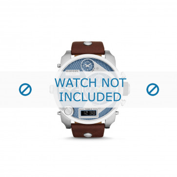 Bracelet de montre Diesel DZ7322 Cuir Brun 28mm