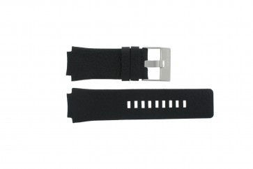 Diesel bracelet de montre DZ-1109 Cuir Noir 20mm 