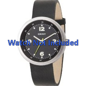 Bracelet de montre DKNY NY2006 Cuir Noir 20mm