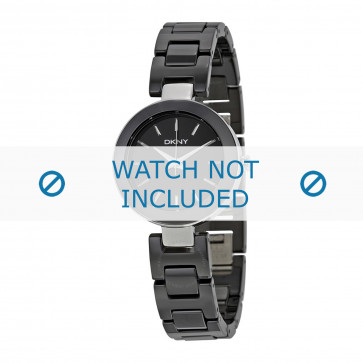 DKNY bracelet de montre NY2355 Céramique Noir 12mm