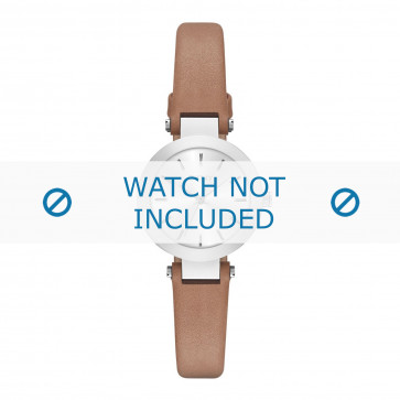 Bracelet de montre DKNY NY2406 Cuir Brun 8mm