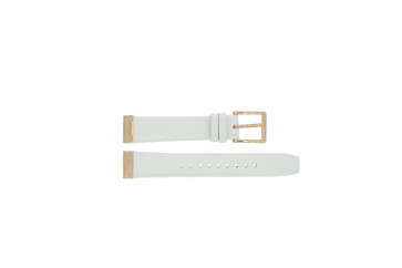 Bracelet de montre DKNY NY8516 Cuir Blanc 18mm