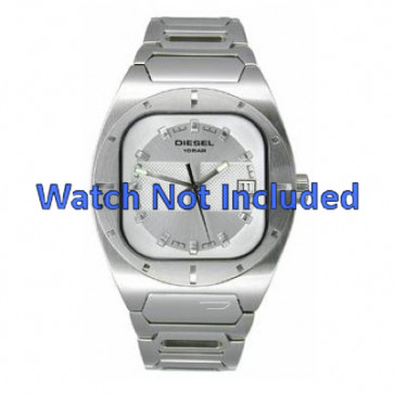 Diesel bracelet de montre DZ4116 Métal Blanc 19mm